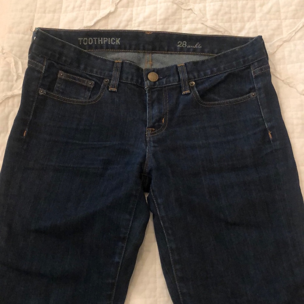 Size 28 Ankle J.Crew Toothpick Jeans